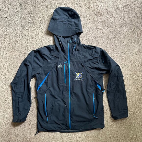 Eddie Bauer Jacket Mens Small First Ascent Weatheredge Plus Goodman Ski Club - Picture 1 of 15